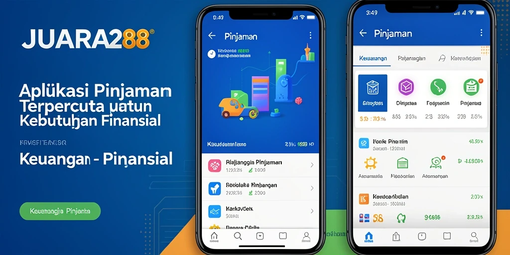 Antarmuka JUARA288 menampilkan fitur pinjaman yang mudah digunakan.