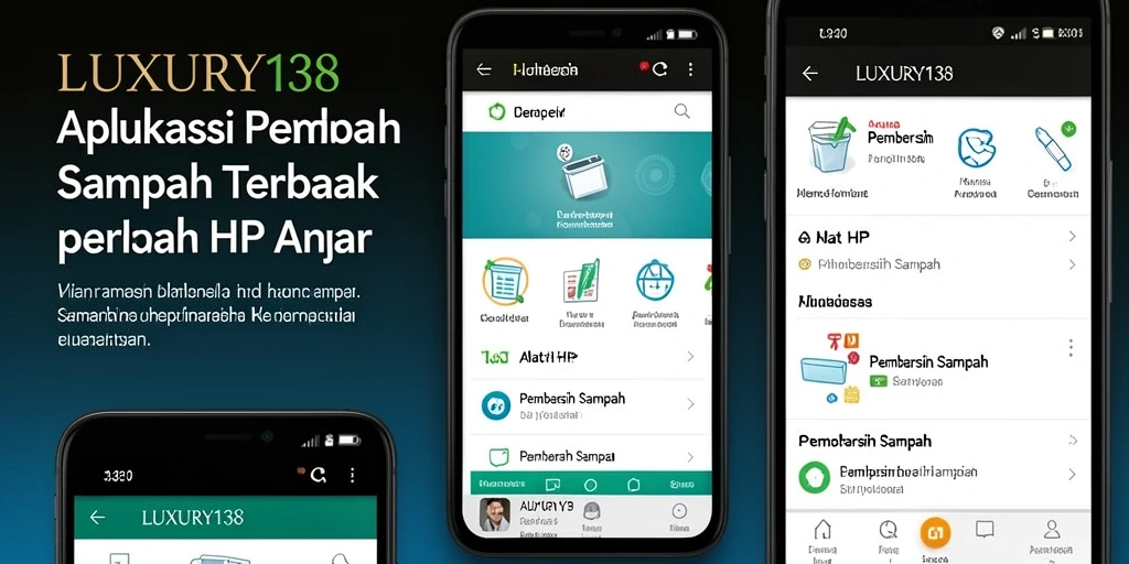 Tampilan antarmuka LUXURY138 yang sederhana dan efektif untuk pembersihan sampah.