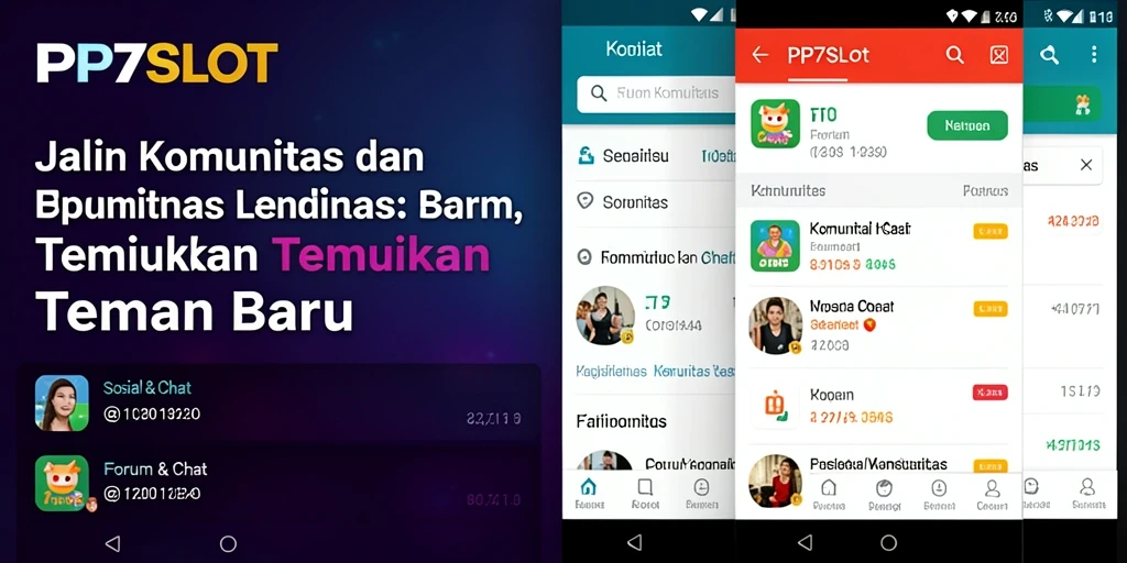 Antarmuka PP7SLOT yang sederhana dan mudah digunakan.