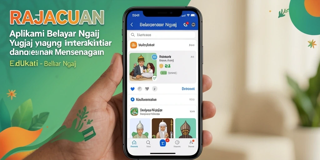 Tampilan aplikasi RAJACUAN yang intuitif dan interaktif.